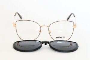 DIOPTRIJSKI OKVIR UNIQUE 2u1  CLIP-ON DT 30039 C5