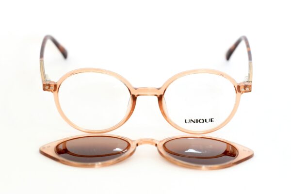 DIOPTRIJSKI OKVIR UNIQUE 2u1 CLIP-ON F 8012 C6