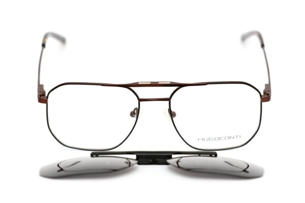 DIOPTRIJSKI OKVIR HUGOCONTI 2u1 CLIP-ON YC 82003