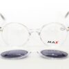 DIOPTRIJSKI OKVIR MAX 2u1  CLIP-ON O.M 711/CS CRY