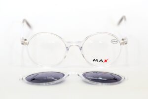 DIOPTRIJSKI OKVIR MAX 2u1  CLIP-ON O.M 711/CS CRY