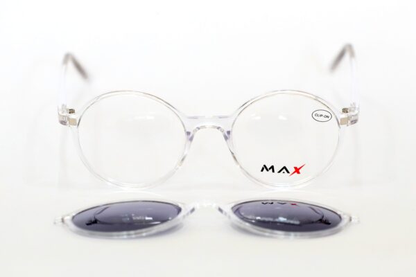 DIOPTRIJSKI OKVIR MAX 2u1  CLIP-ON O.M 711/CS CRY
