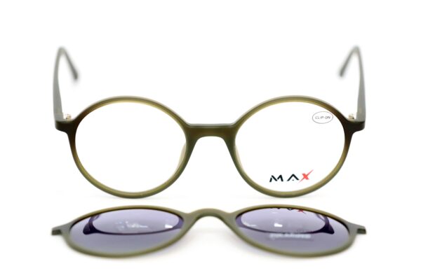 DIOPTRIJSKI OKVIR MAX 2u1 CLIP-ON O.M 711/CS GRN