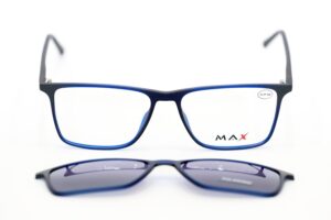 DIOPTRIJSKI OKVIR MAX 2u1 CLIP-ON O.M 714/CS BLU