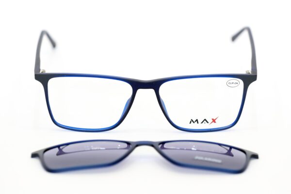 DIOPTRIJSKI OKVIR MAX 2u1 CLIP-ON O.M 714/CS BLU