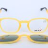 DIOPTRIJSKI OKVIR MAX 2u1 CLIP-ON O.M713/CS YLW